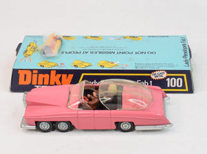 Dinky toys 100 Fab 1 Virtually Mint/Boxed (Black interior)