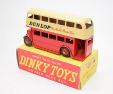 Dinky toys 290 Double deck bus 'Dunlop' Very Near Mint/Boxed.