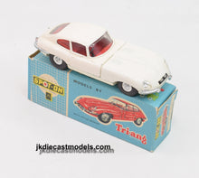 Spot-on 217 E Type Virtually Mint/Boxed (Ivory with red interior) 'Lansdown' Collection