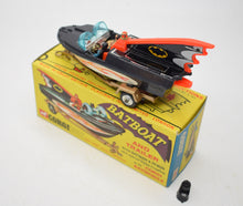 Corgi toys 107 Batboat Virtually Mint/Boxed (1st issue with shaped spun hubs)