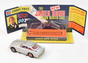 Corgi Toys 270 James Bond D.B.5 Virtually Mint/Unsold shop stock