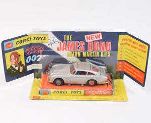 Corgi Toys 270 James Bond D.B.5 Virtually Mint/Unsold shop stock