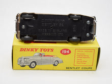 Dinky Toys 194 Bentley Coupe Virtually Mint/Boxed