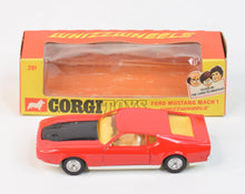Corgi toys 391 James Bond Ford Mustang Virtually Mint/Boxed (Without 'Diamonds are Forever' Sticker)