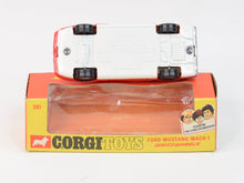 Corgi toys 391 James Bond Ford Mustang Virtually Mint/Boxed (Without 'Diamonds are Forever' Sticker)