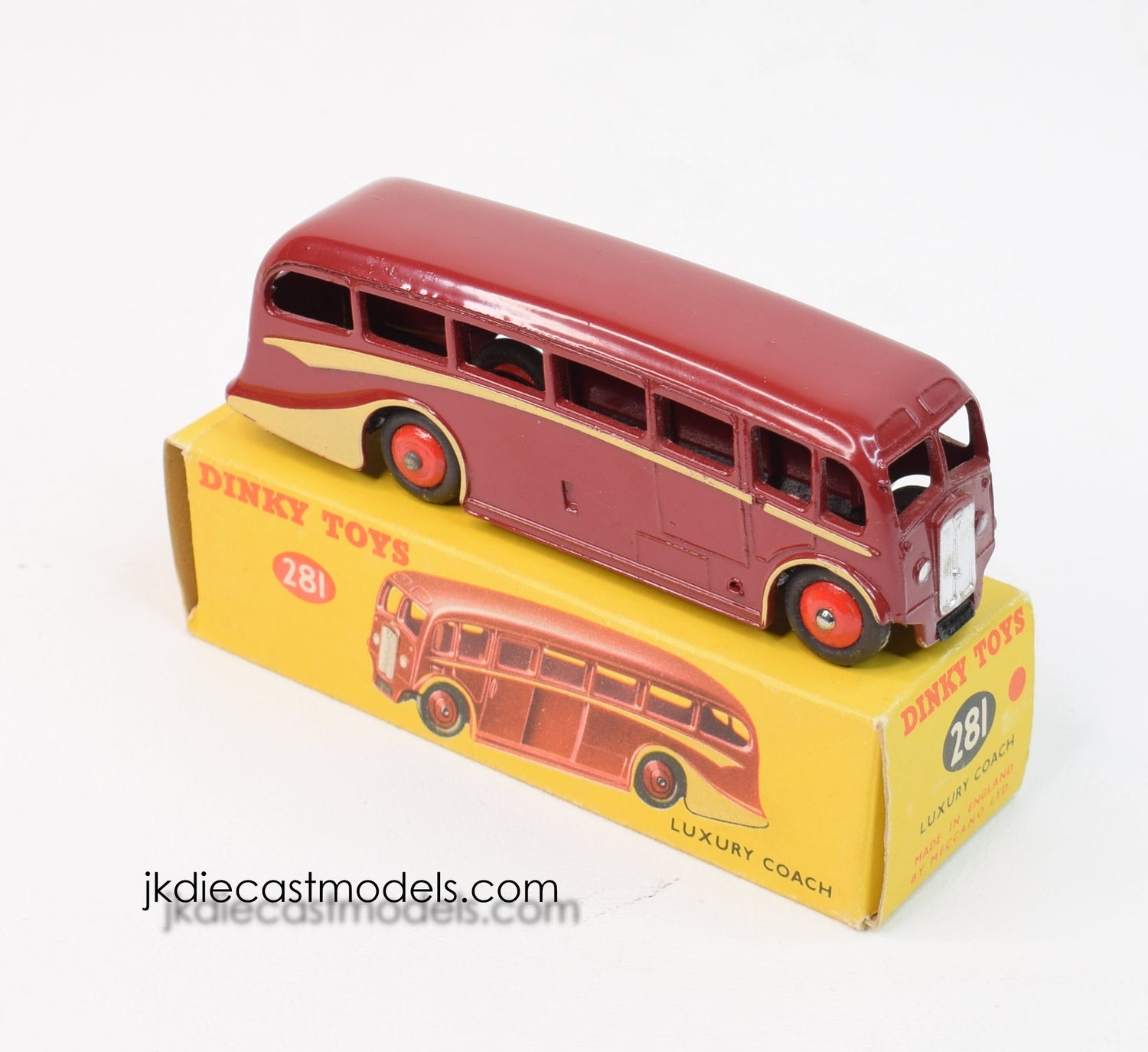 Dinky toys 281 Luxury Coach Virtually Mint/Nice box