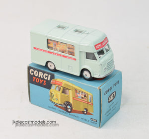 Corgi toys 407 Smith's Karrier Bantam Mobile shop Very Near Mint/Boxed