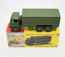 Dinky toys 622 10-ton Army Truck Virtually Mint/Boxed (Pictorial Box) C.T.C