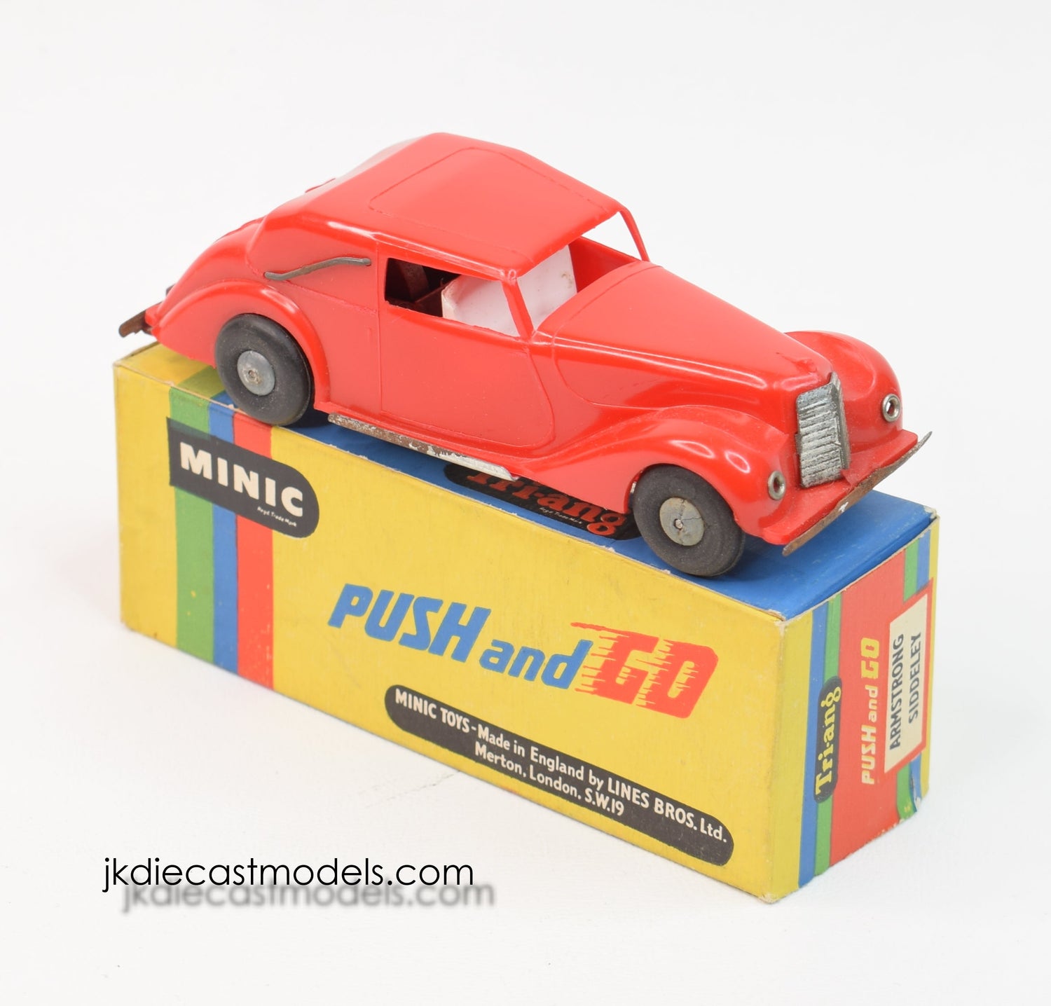 Tri-ang Minic - Push & Go - Armstrong Siddeley - Virtually Mint/Boxed