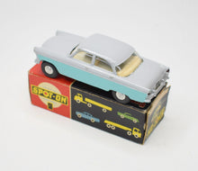 Spot-on 100sl Ford Zodiac Very Near Mint/Boxed (Pale grey/Light turquoise)