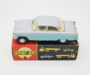 Spot-on 100sl Ford Zodiac Very Near Mint/Boxed (Pale grey/Light turquoise)