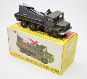 French Dinky 816 Berliet Gazelle Missile Launcher Virtually Mint/Boxed.