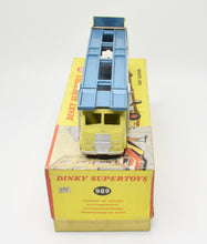 Dinky toys 989 U.S issue Car Carrier with Trailer Very Near Mint/Boxed  'Brecon' Collection Part 2