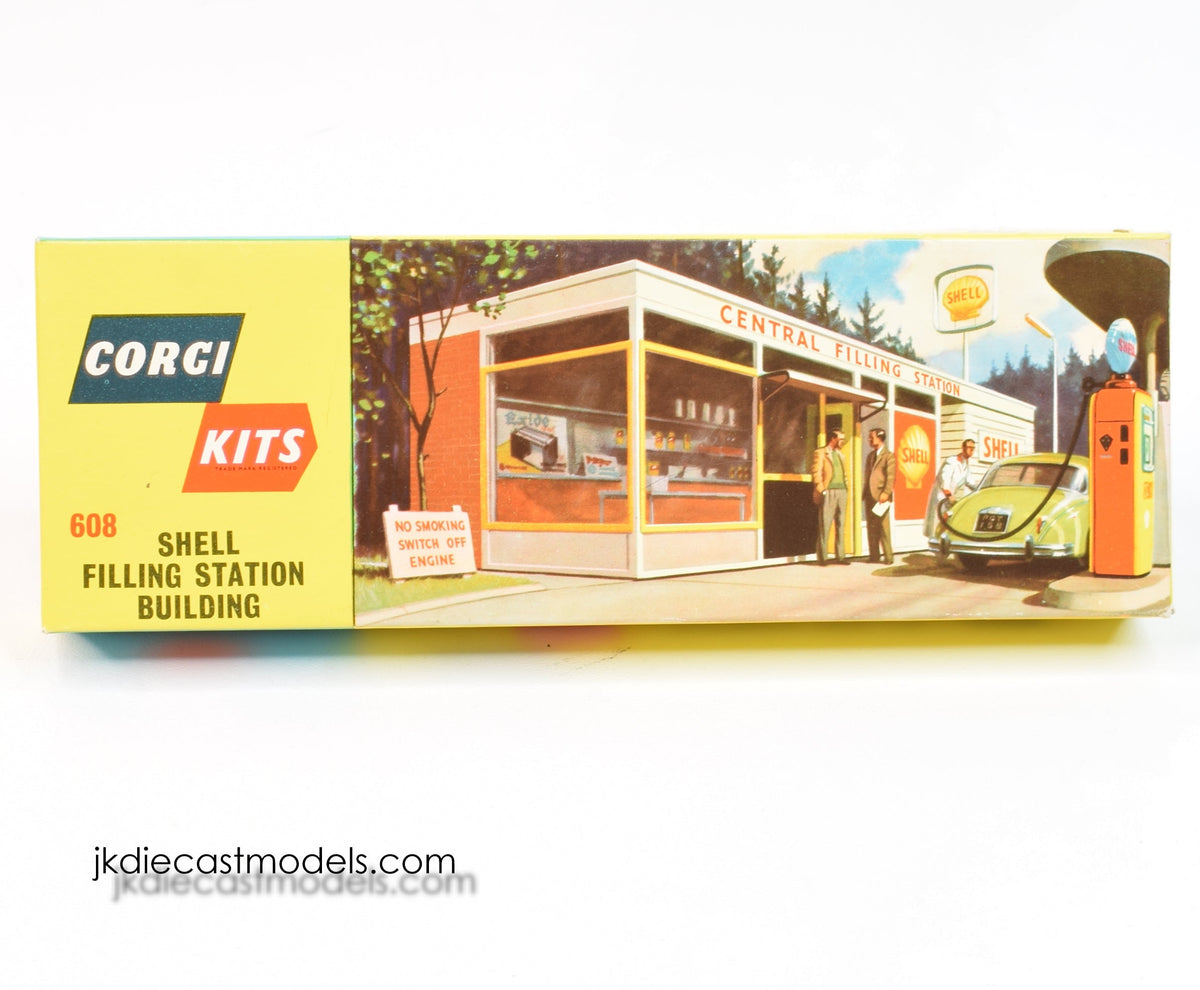 Corgi 608 Shell filling station building Mint/Fresh box