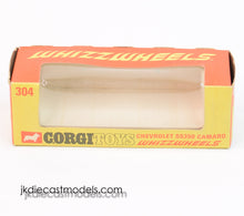 Corgi toys 304 SS350 Camero Box only