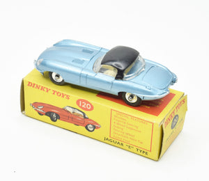 Dinky toy 120 Jaguar e-type Virtually Mint/Boxed  'Brecon' Collection Part 2
