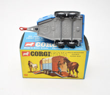 Corgi Toys 112 Double Horse Box (Old Shop Stock from Ripon North Yorkshire)