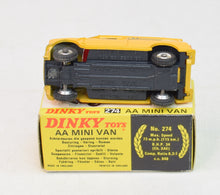 Dinky Toys 274 A.A Minivan Virtually Mint/Boxed (Red Interior)