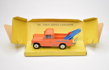 Spot-on 402 Crash Service Land-Rover Very Near Mint/Boxed