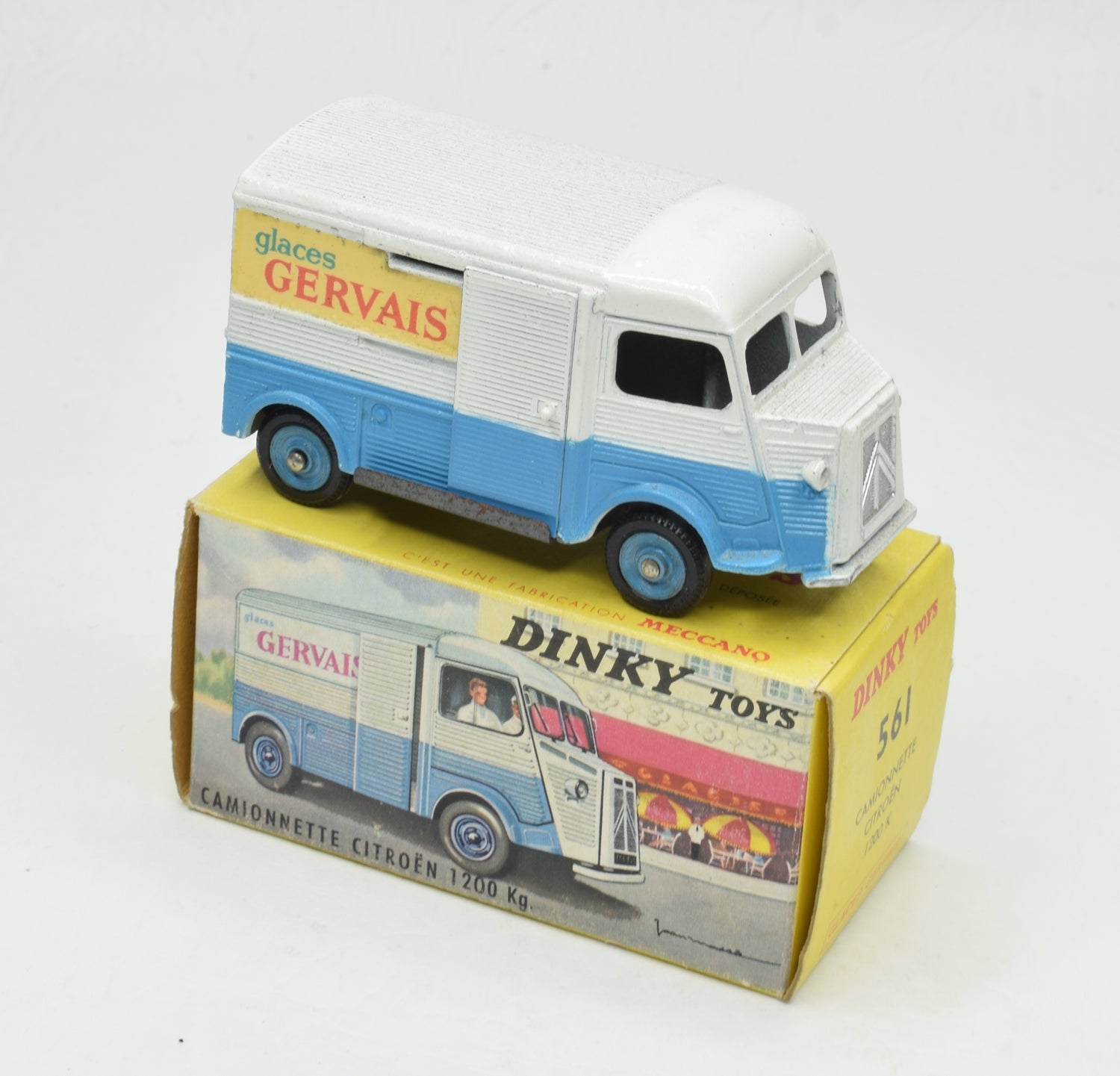 French Dinky Toys 561 Camionette 'Glaces Gervais' Very Near Mint/Boxed  'Brecon' Collection Part 2