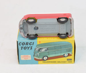 Corgi toys 433 VW Delivery Van Very Near Mint/Boxed