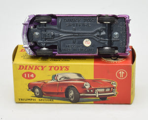 Dinky toy 114 Triumph Spitfire Virtually Mint/Boxed 'Brecon' Collection Part 2