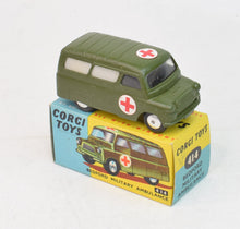 Corgi toys 414 Military Bedford Ambulance Virtually Mint/Lovely box