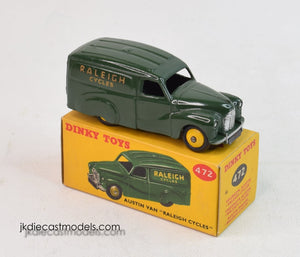 Dinky Toys 472 Austin Van "Raleigh Cycles" Virtually Mint/Boxed