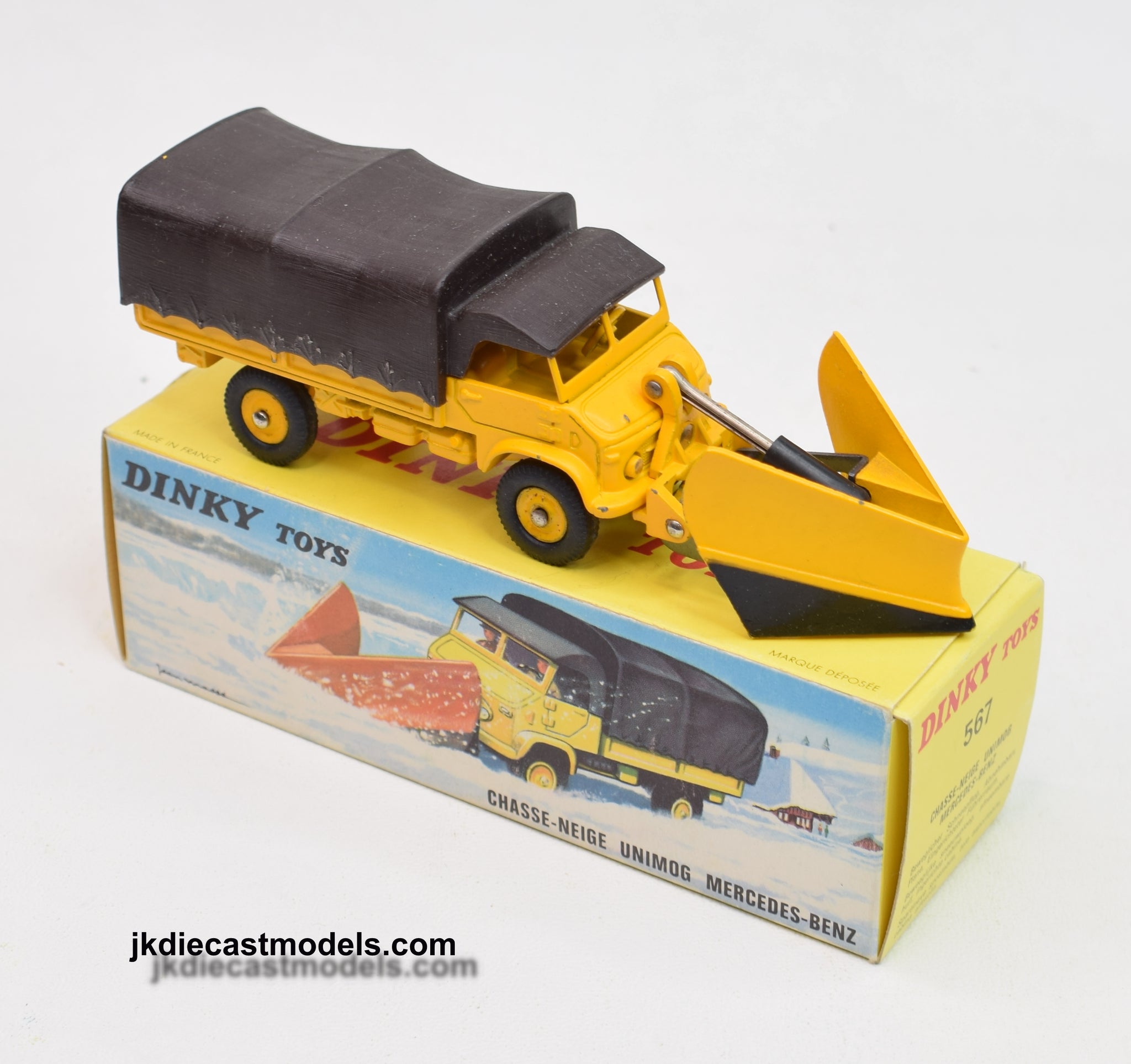 Mercedes Unimog En Boite Dinky Original Parfait Etat Mercedes Unimog En Boite Dinky Original Parfait Etat