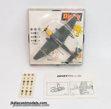 Dinky toys 721 Junkers JU 87B Stuka Virtually Mint/Lovely box