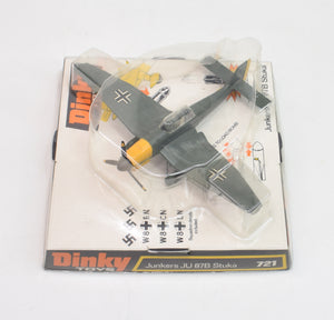 Dinky toys 721 Junkers JU 87B Stuka Virtually Mint/Lovely box