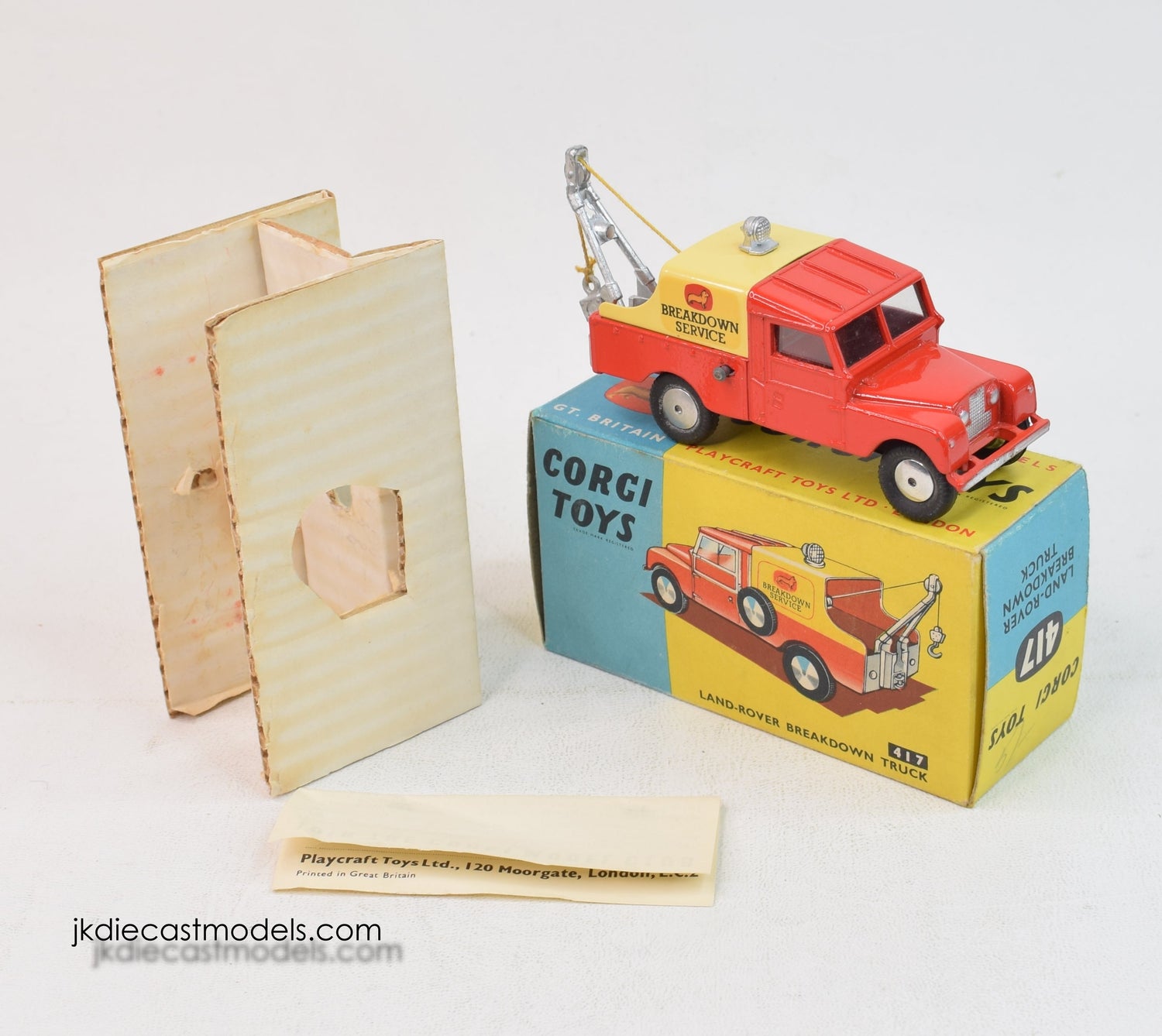 Corgi Toys 417 Land-Rover Breakdown Virtually Mint/Boxed