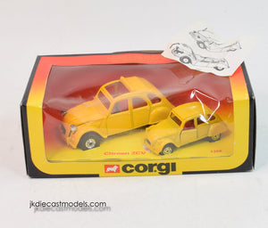 Corgi Toys 1358 2cv Little & Large F.Y.E.O James Bond Virtually Mint/Boxed