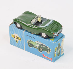 Spot-on 107 Jaguar Xkss Virtually Mint/Type 3 box 'Shropshire Collection'