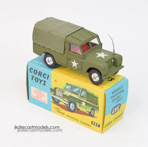 Corgi Toys 357 Land-Rover Weapons carrier Virtually Mint/Nice box