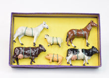 Dinky - Hornby Series '1934' No.2 Modelled Miniatures Farmyard Animals Very Near Mint/Boxed