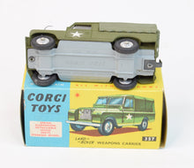 Corgi Toys 357 Land-Rover Weapons carrier Virtually Mint/Nice box