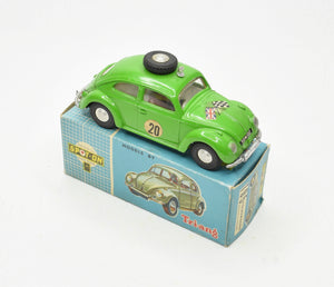 Spot-on 195 Volkswagen Beetle Very Near Mint/Boxed (Vivid green)