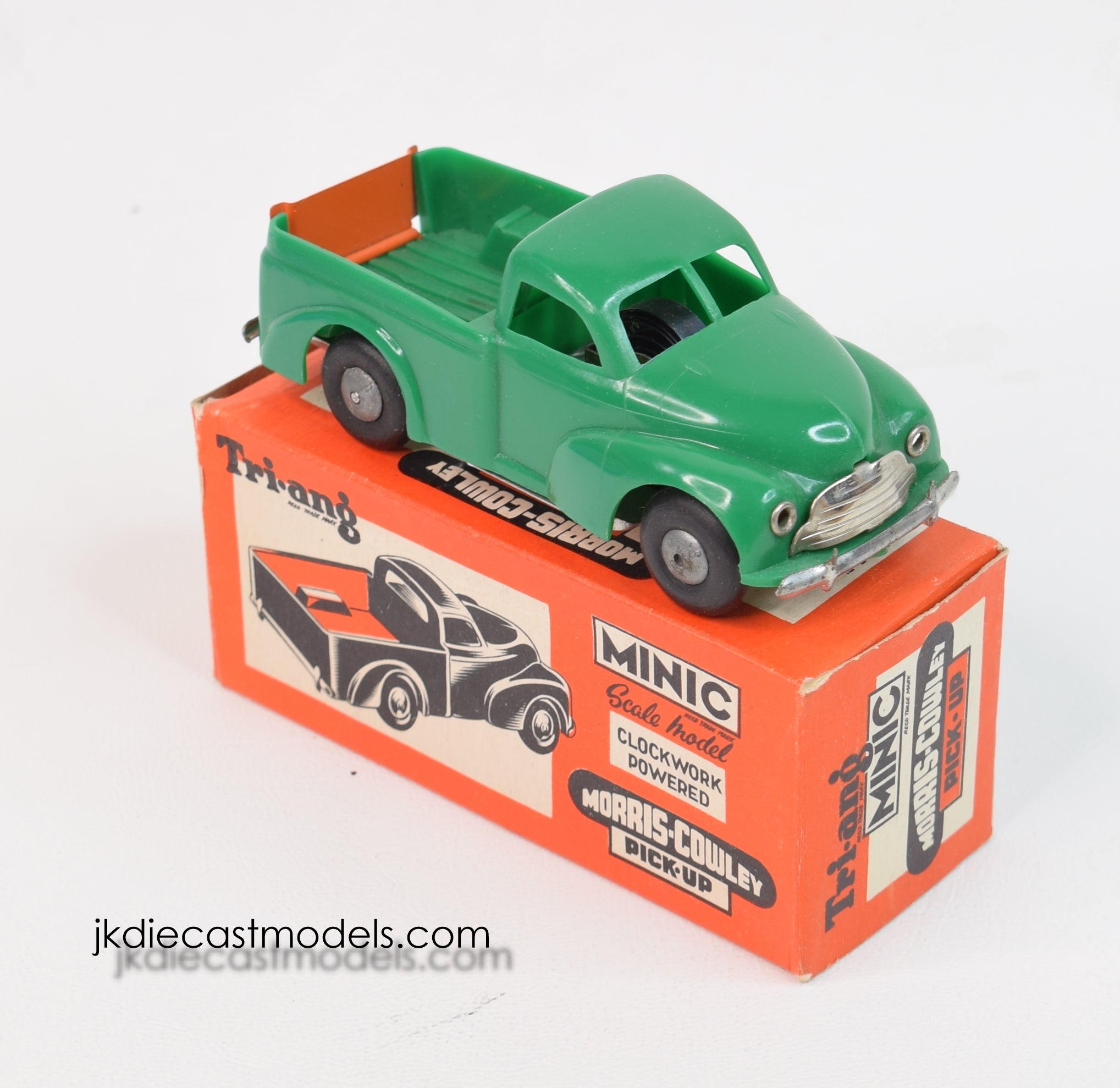 Miniature 1:43 - TRI-ANG MINIC - MORRIS VAN Minic Transport + Boîte Miniature 1:43 - TRI-ANG MINIC - MORRIS VAN Minic Transport + Boîte
