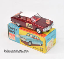 Corgi toys 322 Rover 2000 Monte Carlo Virtually Mint/Boxed