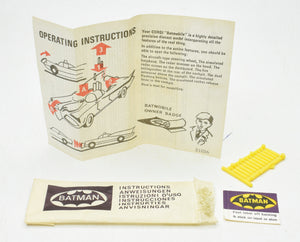 Corgi toys 267 Red Tyre  Batmobile Virtually Mint/Boxed (Kensington Collection)