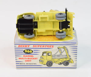 Dinky toy 966 Marrel Multi-Bucket Unit Virtually Mint/Boxed