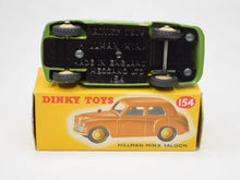 Dinky Toys 154 Hillman Minx Virtually Mint/Boxed.