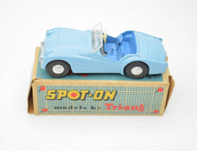 Spot-on 108 Triumph Tr3 Very Near Mint/Boxed (Matte sky blue)