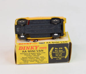 Dinky Toys 274 A.A Minivan Virtually Mint/Boxed (Red Interior)