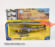Corgi 926 Stromberg Helicopter Mint/Lovely box