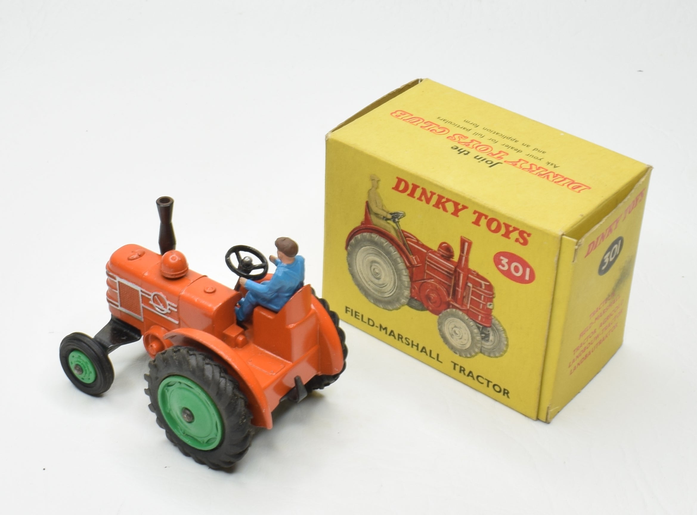 Dinky Toys 301 Field Marshall Virtually Mint/Boxed (Green hubs) 'Breco ...