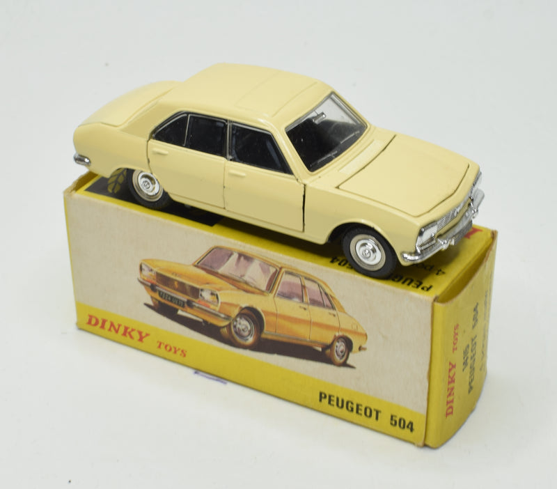 DINKY TOYS Meccano France 504 PEUGEOT en BOÎTE D'ORIGINE Réf. 1415 - Collection DINKY TOYS Meccano France 504 PEUGEOT en BOÎTE D'ORIGINE Réf. 1415 - Collection