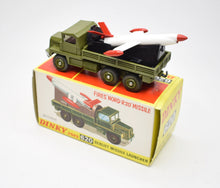 Dinky toys 620 Berliet Missile Launcher Virtually Mint/Boxed.