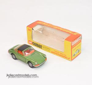 Corgi toys 382 Porsche 911s Virtually Mint/Boxed 'Corgi Whizzwheel' Collection